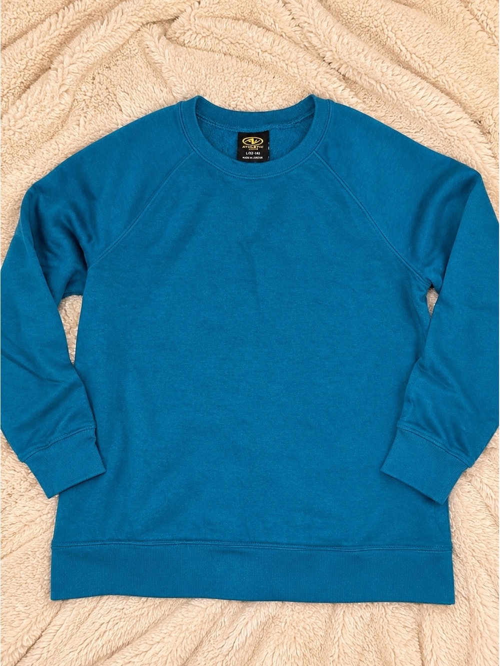 Athletic Works women's Blue Pullover Sweatshirt Large 12-14